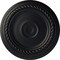 Ekena Millwork Small Alexandria Ceiling Medallion (Fits Canopies up to 4 5/8"), 7 7/8"OD x 3/4"P, Steel Gray CM07ALSGS - alternate 1